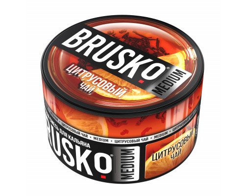 Смесь BRUSKO, 50 г, Цитрусовый чай, Medium