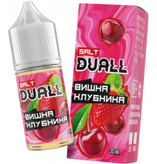 Жидкость DUALL Salt HARD Вишня Клубника, 30 мл