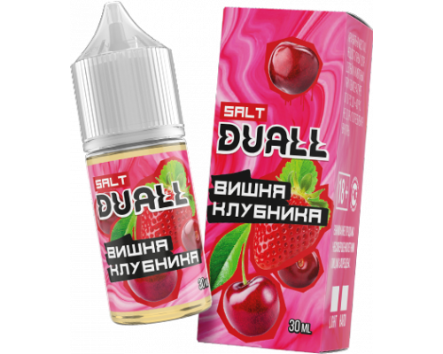 Жидкость DUALL Salt HARD Вишня Клубника, 30 мл