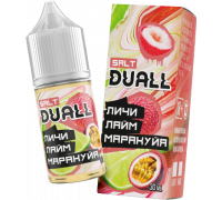 Жидкость DUALL Salt HARD Личи Лайм Маракуйя, 30 мл