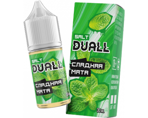 Жидкость DUALL Salt HARD Сладкая Мята, 30 мл
