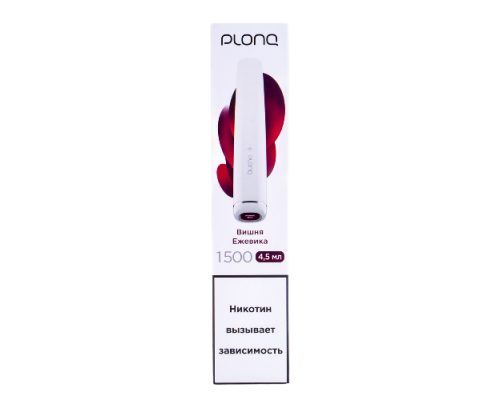 Одноразовая ЭС PLONQ PLUS - Вишня ежевика (1500)