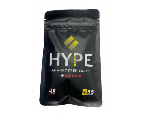 Пластинки HYPE BLACK SUPER STRONG - Ананас грейпфрут