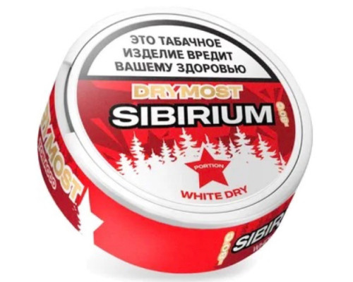 Жевательный табак DryMost - Sibirium black slim, 12 гр