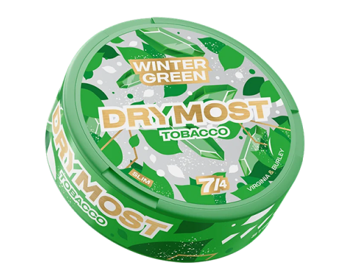 Жевательный табак DryMost - Winter Green, 12 гр