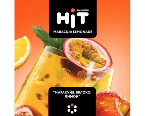Табак для кальяна BLACKBURN HiT Maracuja Lemonade, 30г.