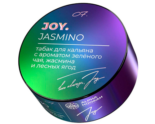 Табак Joy Jasmino (Зеленый чай, Жасмин, Ягоды), 25 гр