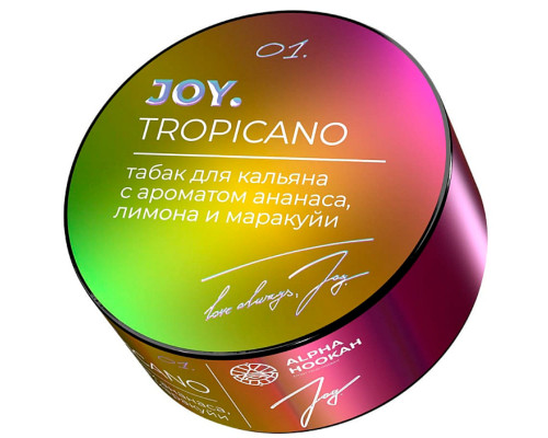 Табак Joy Tropicano (Ананас, Лимон, Маракуйя), 25 гр