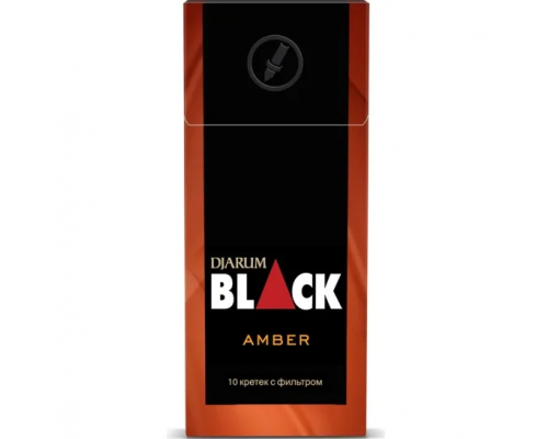 Кретек Djarum Black - Amber (пач. 10 шт)