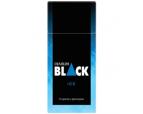 Кретек Djarum Black - Ice (пач. 10 шт)