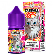 Жидкость CatsWill - Ананасовый сироп с виноградом лед. 2% 30 мл.