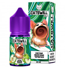 Жидкость CatsWill - Кислые яблочные червячки 2% 30 мл.