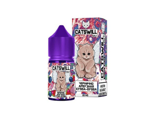 Жидкость CatsWill - Чернично арбузная хубба-бубба. 2% 30 мл.