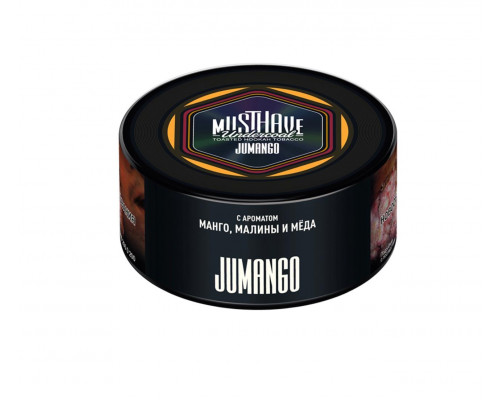 Табак Must Have Jumango (Манго, малина, мед) 125 гр.