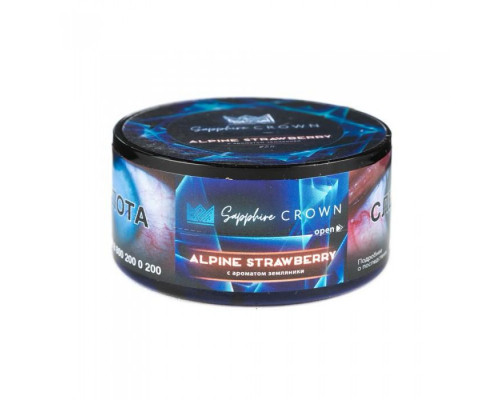 Табак SAPPHIRE CROWN Alpine strawberry 25 гр