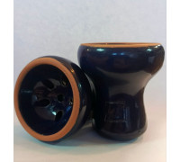 Чашка SmokyArt bowls турка глазурь синяя