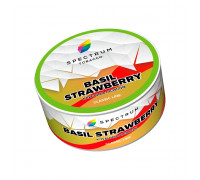Табак Spectrum, Basil Strawberry, 25 гр.