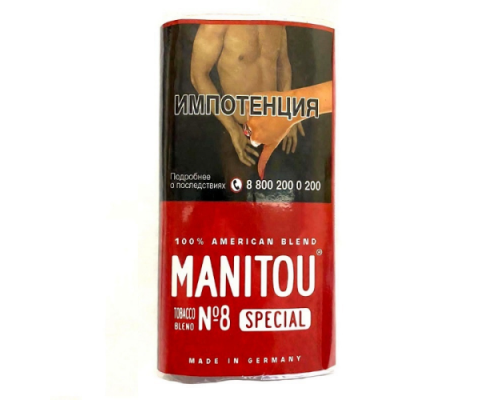 Табак сигаретный MANITOU American Blend Special Red, 30гр.