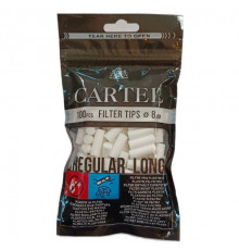 Фильтры CARTEL (Картель) Tips Regular Long 8мм (100)