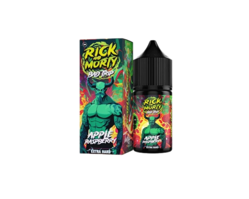 Жидкость Rick & Morty Bad Trip Яблоко малина, 30 мл.