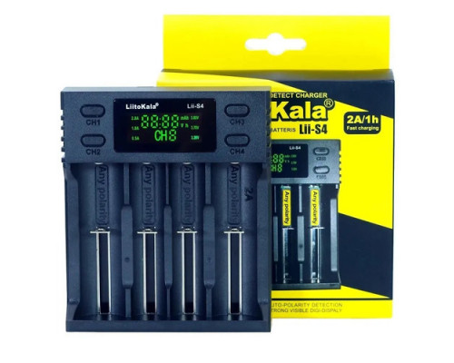 LiitoKala Lii-S4 на 4 аккум с Дисплеем