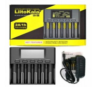 LiitoKala Lii-S6 на 6 аккум с Дисплеем питание от сети