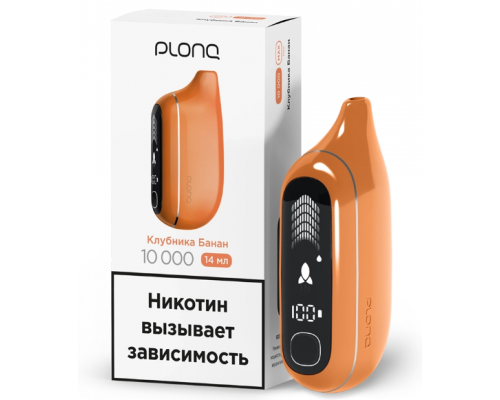 Одноразовая ЭС PLONQ MAX PRO - Клубника Банан (10000)