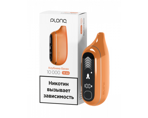 Одноразовая ЭС PLONQ MAX PRO - Клубника Банан (10000)