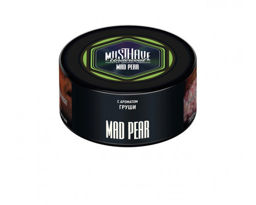 Табак Must Have Mad Pear (Груша) 125 гр.