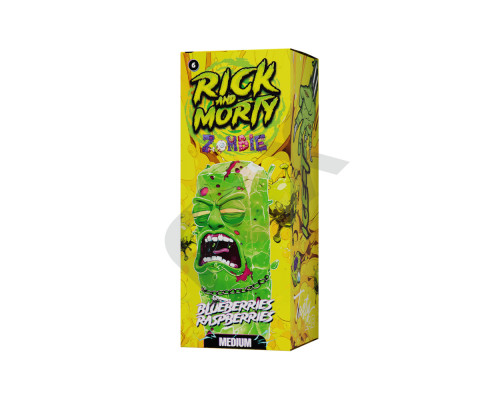 Жидкость Rick & Morty ZOMBIE Черника малина, 30 мл.