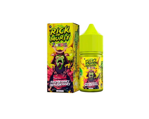 Жидкость Rick & Morty ZOMBIE Малина ежевика, 30 мл.