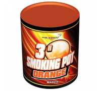 Цветной дым MA0510, SMOKING POT Оранжевый 60 сек. (Банка)