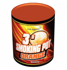 Цветной дым MA0510, SMOKING POT Оранжевый 60 сек. (Банка)