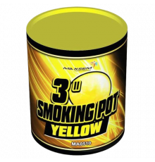 Цветной дым MA0510, SMOKING POT Желтый 60 сек. (Банка)