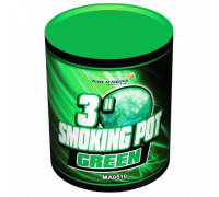 Цветной дым MA0510, SMOKING POT Зеленый 60 сек. (банка)