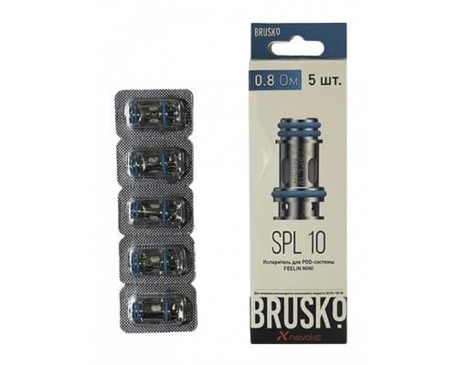 Испаритель BRUSKO FEELIN SPL - 10. 0,8 Ом - 1 шт.