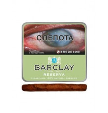 Сигариллы Barclay - Reserva (портсигар. 10 шт)