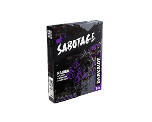 Табак Dark Side Sabotage Райден 30 гр.